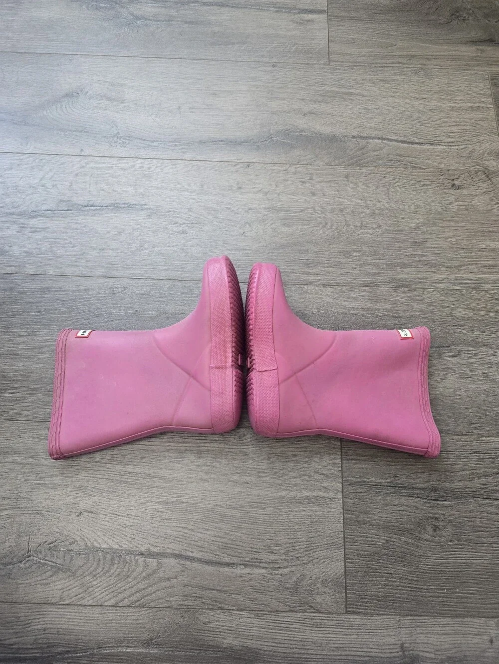 Hunter Pink Kids Classic Rain Boots Toddler Size 7 Waterproof Outdoor